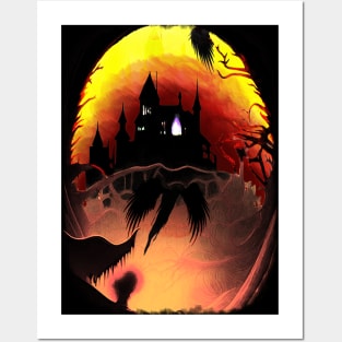 The Witch Haunted Castle Posters and Art